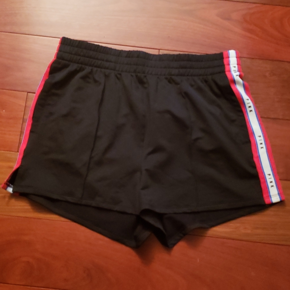 Pink short tags on